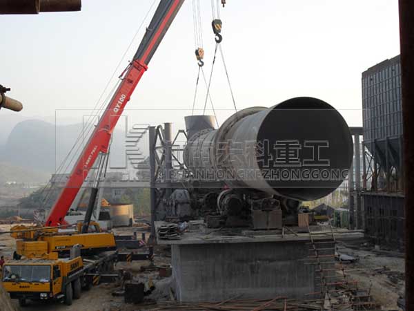 石灰回轉窯出現炸料怎么辦，河南宏科重工有高招